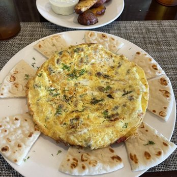 Kennedy Cafe - Delicious omelette with lamb and veggies. - Mediterranean Near Me - Key West, Florida Kennedy Cafe - Delicious omelette with lamb and veggies. - Mediterranean Near Me - Key West, Florida