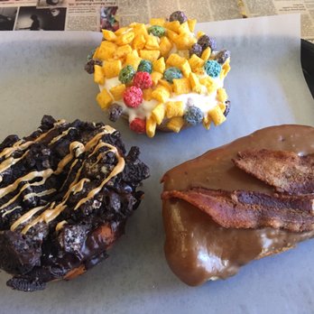 Voodoo Doughnut - The three we tried today! - Donuts Near Me - Austin, Texas Voodoo Doughnut - The three we tried today! - Donuts Near Me - Austin, Texas
