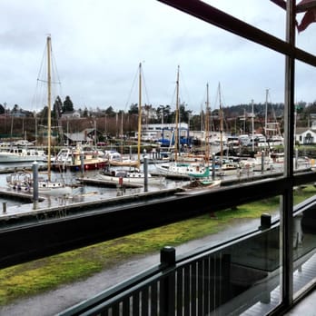 Hudson Point Cafe - View at a window table - New American Near Me - Port Townsend, Washington Hudson Point Cafe - View at a window table - New American Near Me - Port Townsend, Washington