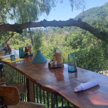 Cafe on 27 - Bar-like seating overlooking the canyon. - Breakfast & Brunch Near Me - Topanga, California Cafe on 27 - Bar-like seating overlooking the canyon. - Breakfast & Brunch Near Me - Topanga, California