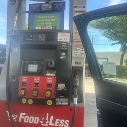 Food 4 Less Gas - $4.49 for 91, we need a break people