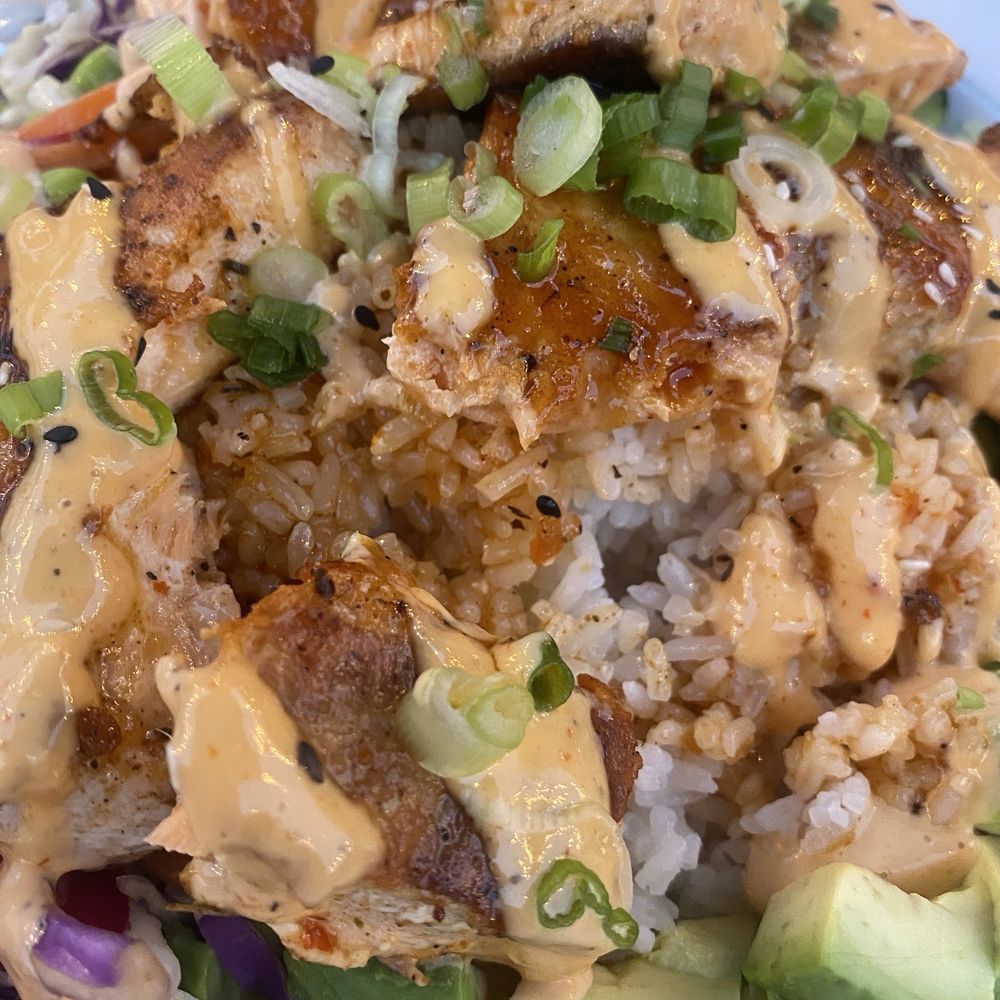 Salmon salad