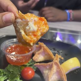 The best crab rangoon to ever touch my tongue The best crab rangoon to ever touch my tongue 