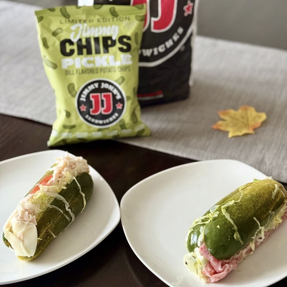 Dill pickle sandwich Dill pickle sandwich