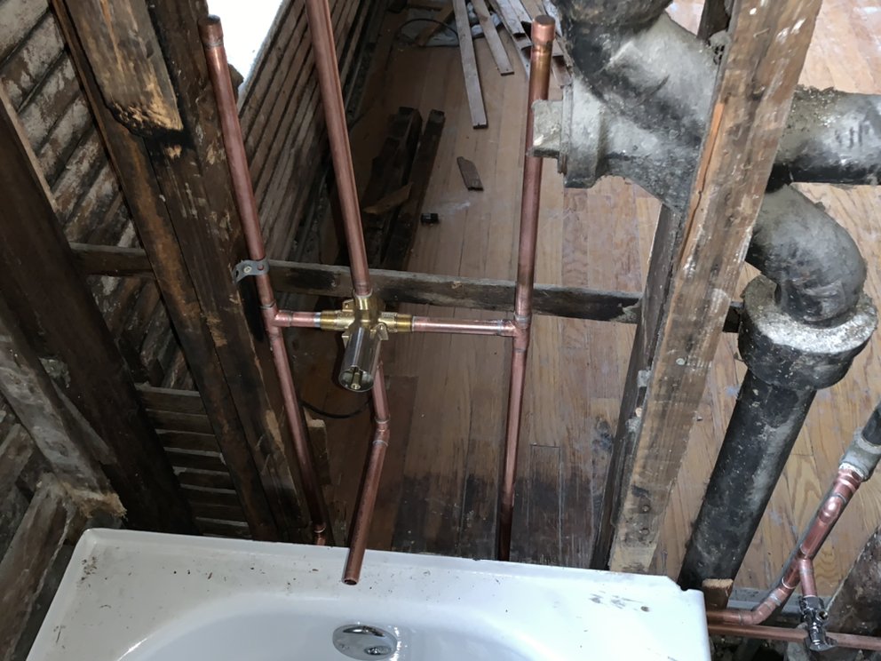 Slide of Proper Plumbing & Drain