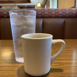 Polly's Restaurant - Water & Coffee