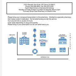 MixMed Compounding Pharmacy - Map to our location