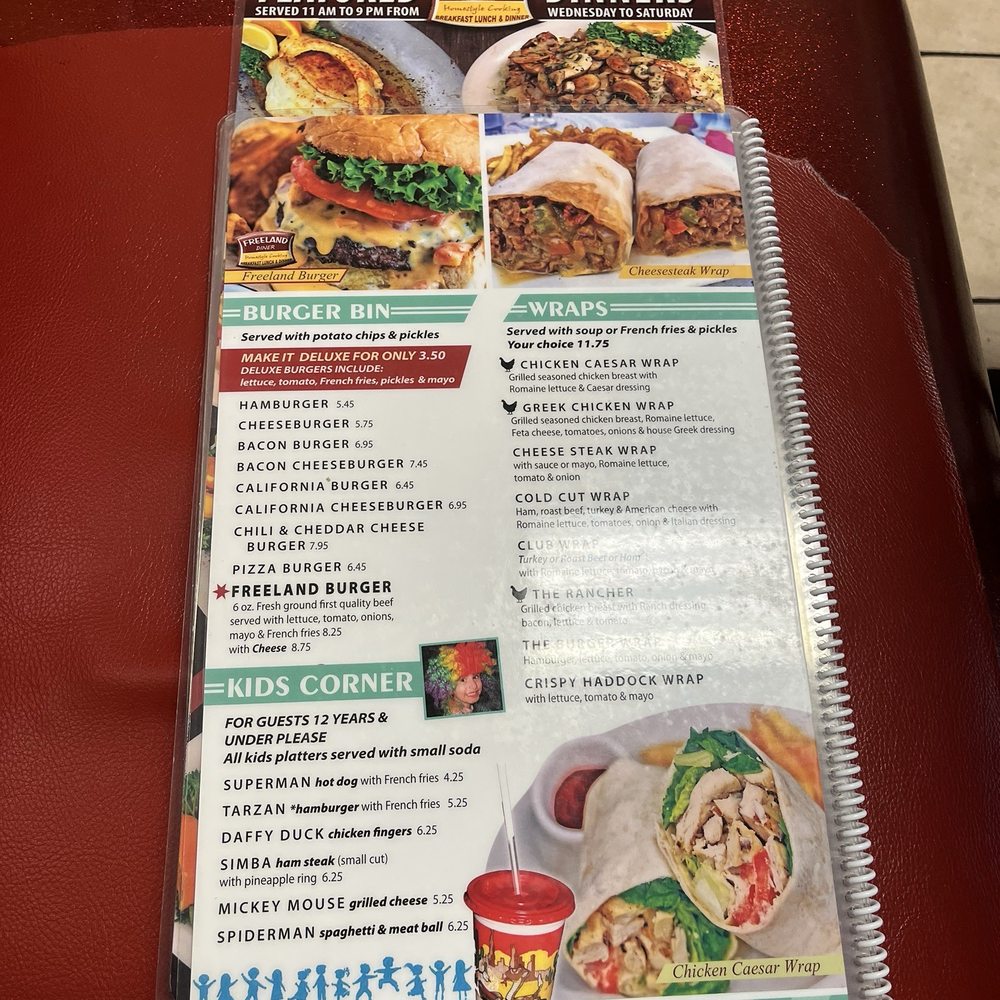 Freeland Diner - Menu - Diners Near Me - Freeland, Pennsylvania Freeland Diner - Menu - Diners Near Me - Freeland, Pennsylvania