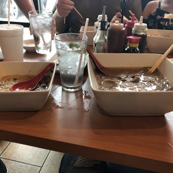 Pho Lan Asian Bistro - Small and large pho comparison. $6.95 and $7.95 - Vietnamese Near Me - Moore, Oklahoma Pho Lan Asian Bistro - Small and large pho comparison. $6.95 and $7.95 - Vietnamese Near Me - Moore, Oklahoma