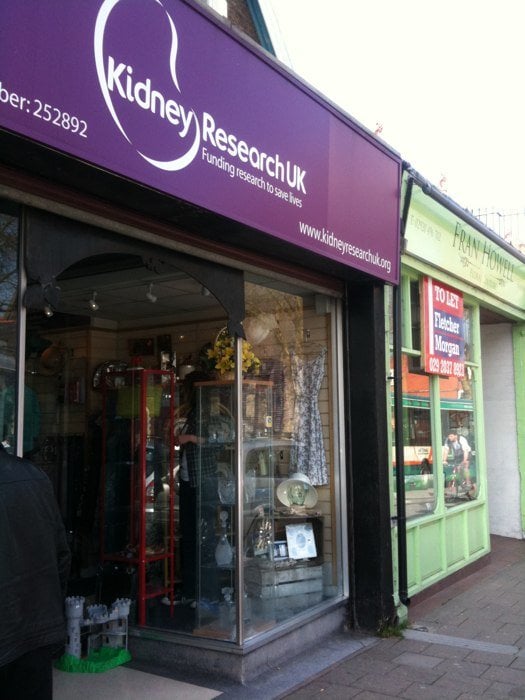 KIDNEY RESEARCH UK 49 Wellfield Road, Cardiff, United Kingdom Thrift Stores Phone Number
