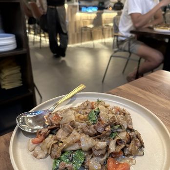 Hanuman Thai Eatery - Drunken noodles with pork - Thai Near Me - Orange, California