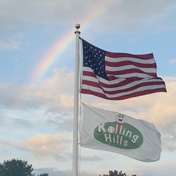 Rolling Hills Recreation - This is a real rainbow