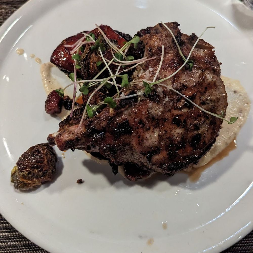 Gunther & Co - Berkshire pork chop - Seafood Near Me - Baltimore, Maryland