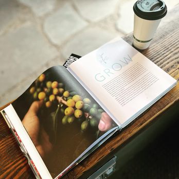 Roots Gastrohub - a coffee cup on a table - Gastropubs Near Me - Grand Junction, Colorado
