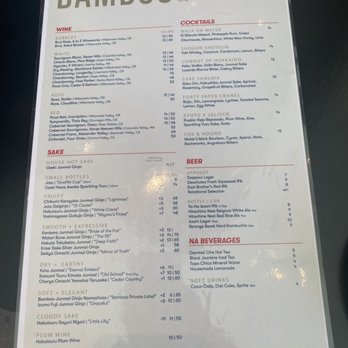 Bamboo Sushi - Menu - Sushi Bars Near Me - San Ramon, California Bamboo Sushi - Menu - Sushi Bars Near Me - San Ramon, California