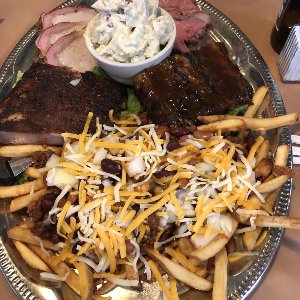 Family BBQ Hickry Pit - Ribs and chili cheese fries - Barbeque Near Me - Livermore, California Family BBQ Hickry Pit - Ribs and chili cheese fries - Barbeque Near Me - Livermore, California