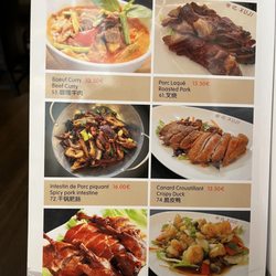 Xu Ji - Menu