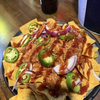 Nothingman - Bbq chicken nachos - Sports Bars Near Me - Pittsburgh, Pennsylvania Nothingman - Bbq chicken nachos - Sports Bars Near Me - Pittsburgh, Pennsylvania