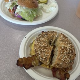Bacon Egg and Cheese Breakfast