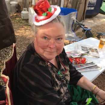 Suck Dem Heads & Brews - The Lady wearing Dawn's little hat. - Festivals Near Me - Austin, Texas