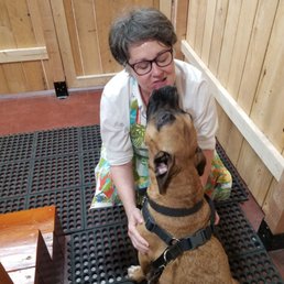 Ms. Joni giving Jake all the love! Ms. Joni giving Jake all the love!