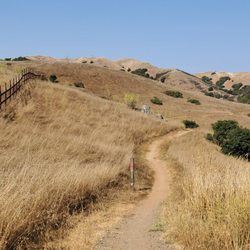Big Rock Trailhead - Beginning of the trail near Lucas Valley Road