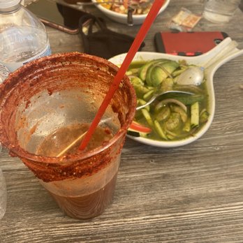 Don Diablos Ceviche Bar - I couldn't finish the drink.. - Seafood Near Me - Corona, California