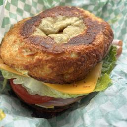 The Lunch Sandwich on Jalapeno Cheese Bagel