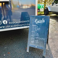 Locals Handcrafted Donuts & Pretzels - The menu of the day