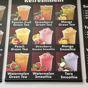 Freshh Donuts - Fruit teas and smoothies  Fresh fruits and purée - Donuts Near Me - Ontario, California
