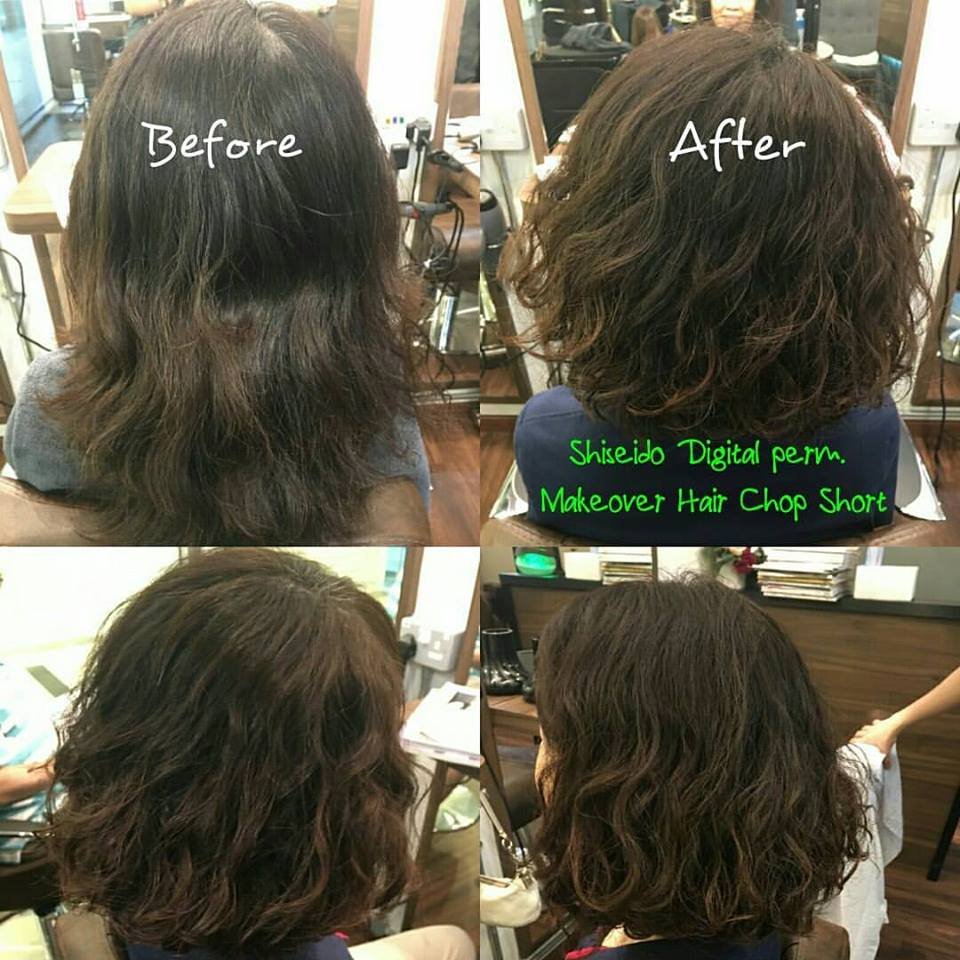 New Hair Makeover Hair Chop Short Hair Treatment And Shiseido