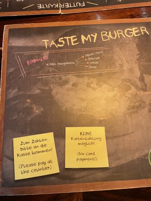 Menu photo 4 Taste my Burger Munich, BY Menu photo 4 Taste my Burger Munich, BY