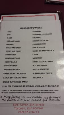 Menu photo 7 Margaret's Cafe Toronto, OH Menu photo 7 Margaret's Cafe Toronto, OH