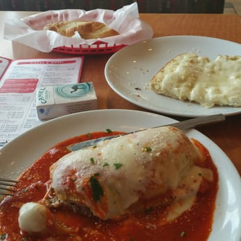 Italian Sensation - The Lasagna + chess garlic bread (side). The lasagna was terrific. - Pizza Near Me - Fallston, Maryland Italian Sensation - The Lasagna + chess garlic bread (side). The lasagna was terrific. - Pizza Near Me - Fallston, Maryland