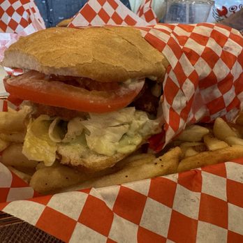 Bag O Crab - Shrimp po boy with lemon pepper fries - Seafood Near Me - Bakersfield, California Bag O Crab - Shrimp po boy with lemon pepper fries - Seafood Near Me - Bakersfield, California