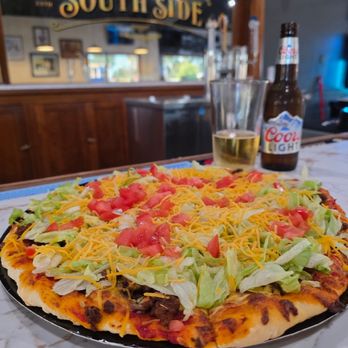 South Side Restaurant & Bar - Fresh pizza dough, signature Taco Pizza, cold draft beer! - American Near Me - Limon, Colorado