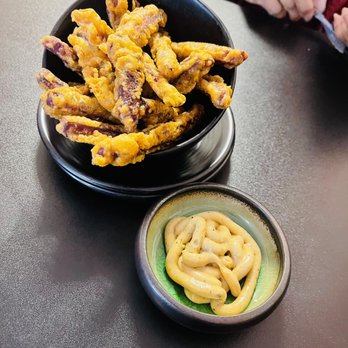 Doragon Eatery - Okinawan sweet potatoes with truffle aioli - Ramen Near Me - Ashland, Massachusetts