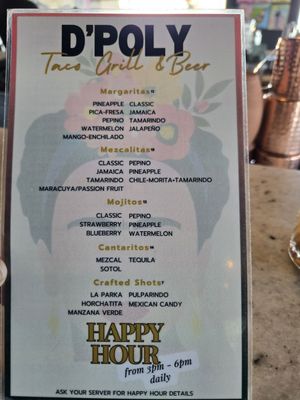 Menu photo 4 D'Poly Taco Grill & Beer El Centro, CA