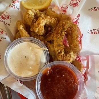 Captain Crab - Calamari appetizer - Seafood Near Me - Elk Grove, California