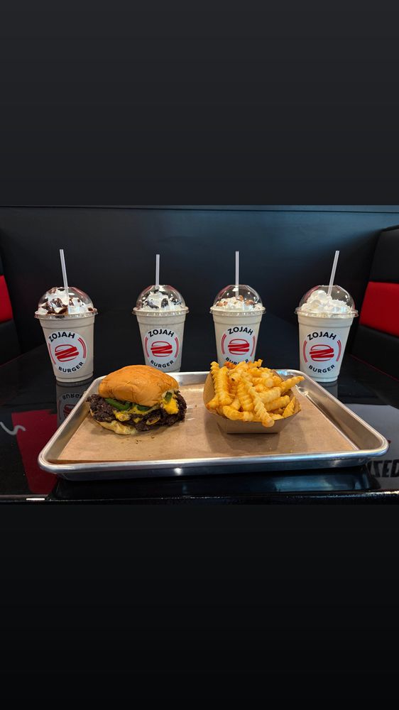 Food from ZOJAH Burger