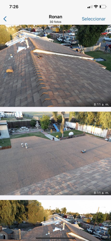 Slide of Galarzas Roofing