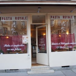 Pasta Royale - Façade du restaurant de pâtes à Versailles