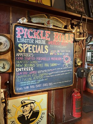 Menu photo 4 Pickle Bill's Lobster House Grand River, OH Menu photo 4 Pickle Bill's Lobster House Grand River, OH