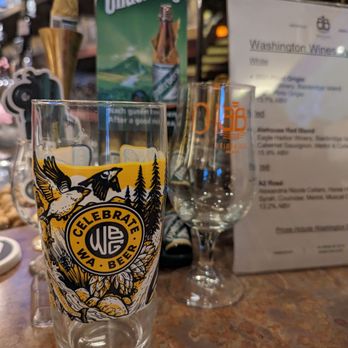 Bainbridge Brewing - They had the Celebrate WA Beer festival 2022 glass for sale!!! 4 left! - Breweries Near Me - Bainbridge Island, Washington
