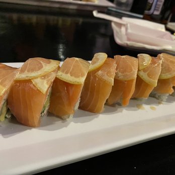 Zip Sushi And KBBQ - Citrus Salmon - Sushi Bars Near Me - Eastvale, California Zip Sushi And KBBQ - Citrus Salmon - Sushi Bars Near Me - Eastvale, California