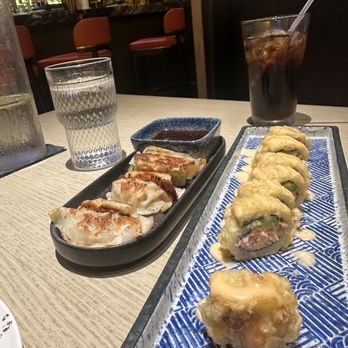 Volcano Japanese Cuisine - Pork Gyoza, Bonzai Roll - Japanese Near Me - Jacksonville, Florida