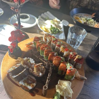 Mori Sushi - Spider Roll, volcano Roll, Vampire Roll - Sushi Bars Near Me - Indianapolis, Indiana
