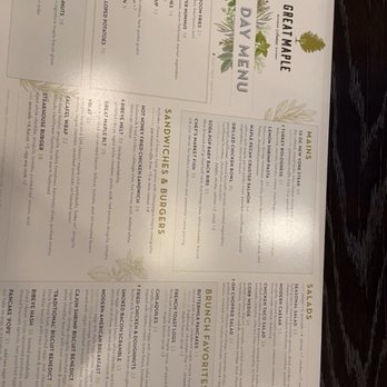 Great Maple - Menu - Breakfast & Brunch Near Me - Anaheim, California Great Maple - Menu - Breakfast & Brunch Near Me - Anaheim, California