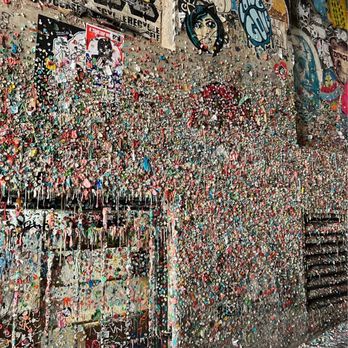 The Gum Wall - Local Flavor Near Me - Seattle, Washington The Gum Wall - Local Flavor Near Me - Seattle, Washington