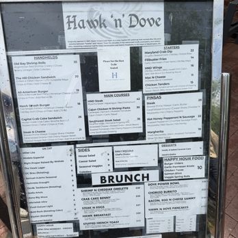 Hawk N Dove Capitol Hill DC - Outside menu picture - Bars Near Me - Washington, DC, District of Columbia Hawk N Dove Capitol Hill DC - Outside menu picture - Bars Near Me - Washington, DC, District of Columbia